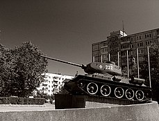 Tankmonument in Kaliningrad