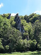 Rocher de l'N et de l'M