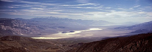 Blick nach Süden vom „South Pass“, der es mit dem Saline Valley verbindet