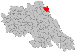 Trifești – Mappa