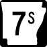 Arkansas Highway 7 Spur shield