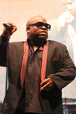 Cee Lo Green op een Gnarls Barkley-concert in juli 2010