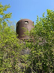 Cloche GFM sur la toiture du bloc 6.