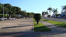 Praça Central da cidade de Jardim