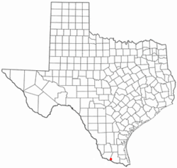 Location of Sullivan City, Texas