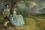 Gainsborough's Mr and Mrs Andrews; c. 1750.[110]