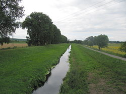 Řeka v Hrušovanech nad Jevišovkou