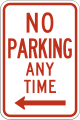 No parking