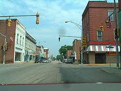 Intersection of Washington and Walnut Streets