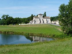 Skyline of Saint-Cibard