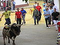 Toru "ensogao" nes Fiestes de San Marcos