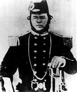 João Albasini in uniform