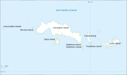 Buchanan Point is located in South Orkney Islands