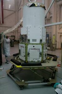 TacSat-3 at final integration and testing