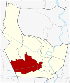 Amplasarea districtului în provincia Nonthaburi