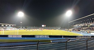 Das Chonburi Stadium im Februar 2018