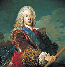 Ferdinand VI. mit Jaguarmanschetten (18. Jh.)