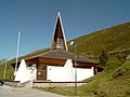 Kirche im Ort Kühtai auf der Passhöhe