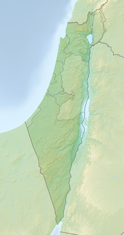 Location of the Sea of Galilee.