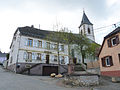 Presbyterium vor der Stadtkirche St. Leodegar