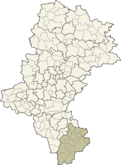 Location within Silesian Voivodeship