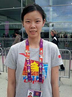 Li Xuerui under Olympiska sommarspelen 2012 i London