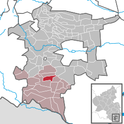 Pleisweiler-Oberhofen – Mappa