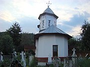 Wooden church in Vărzăroaia