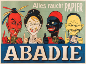 Affiche pour Abadie (1905)