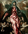 La Vierge de la Charité. El Greco.