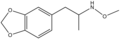 Chemical structure of MDMEO.