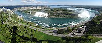 Vue de Skylon Tower à Niagara Falls