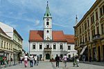 Rathaus und Marktplatz