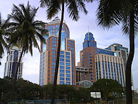 View of UB City, Bangalore.