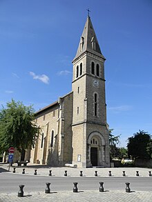 Ang Simbahan sa Saint-Antoine, sa Tignieu-jameyzieu