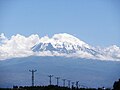 Vue du mont Ararat d'Iğdır