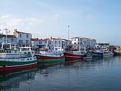 Le port de Port-Joinville (nord).