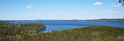 Lievestuoreenjärvi Hyyppäänvuorelta