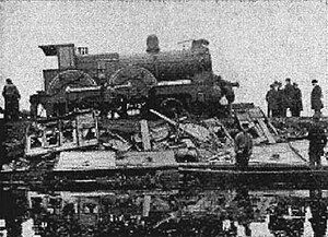 Locomotive from the accident in 1899