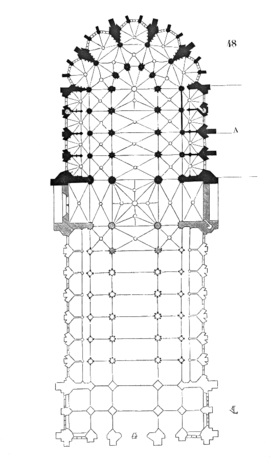 Planta de Eugène Viollet-le-Duc