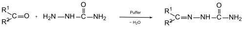 Bildung von Semicarbazonen aus Carbonylverbindungen