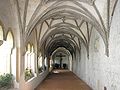 West cloister wing (inside)