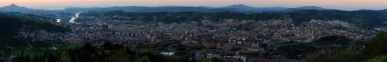 Bilbao panorámaképe