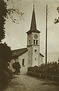 Église de Buchberg avant l'incendie de 1972