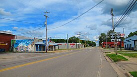 Intersection of M-33 and M-72