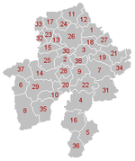 subdivisiones provinciae