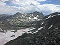 Northwest aspect from Mt. Ritter