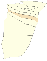 Location of Mansoura commune within Ghardaïa Province