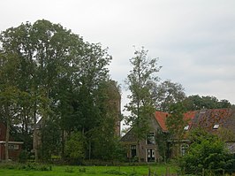 Zicht op het dorp in 2010