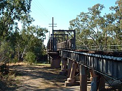 Ancien pont ferroviaire à Wagga Wagga